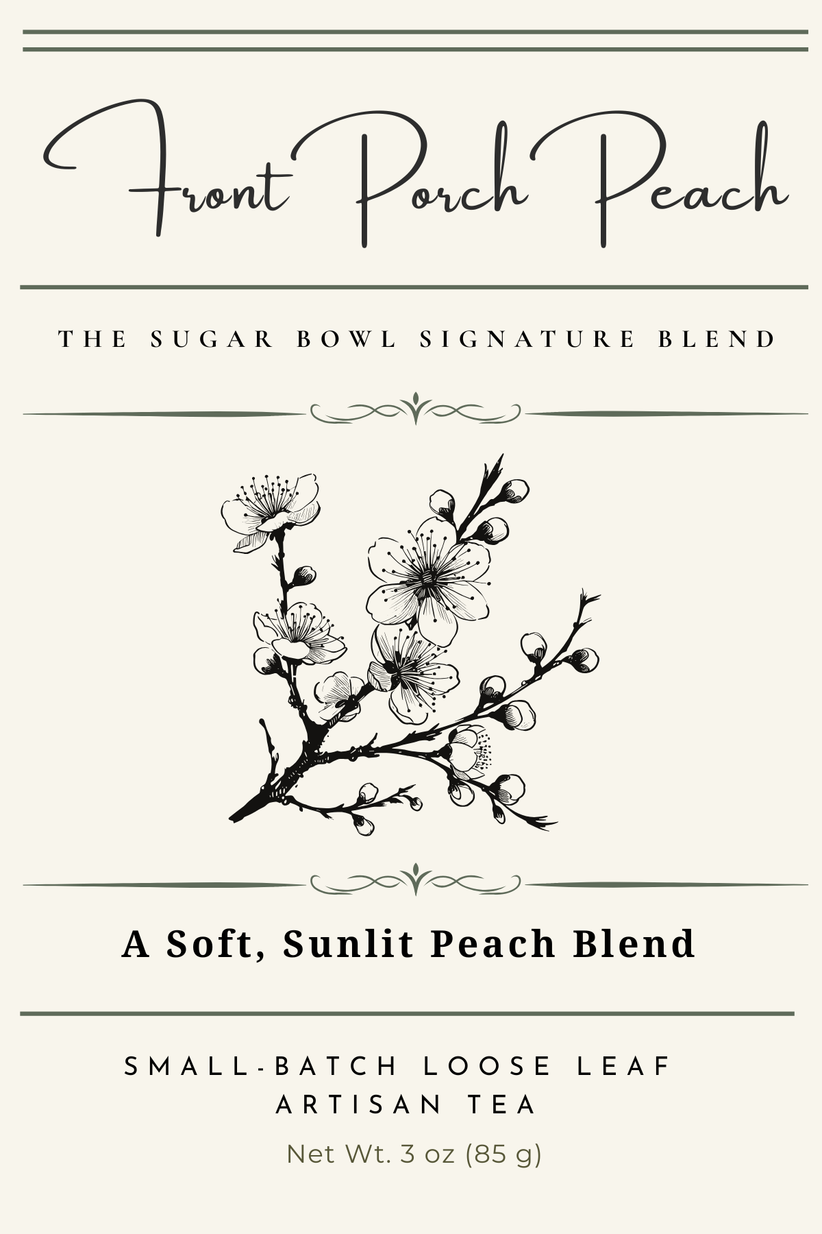 Front Porch Peach - Signature Loose Leaf Peach Tea